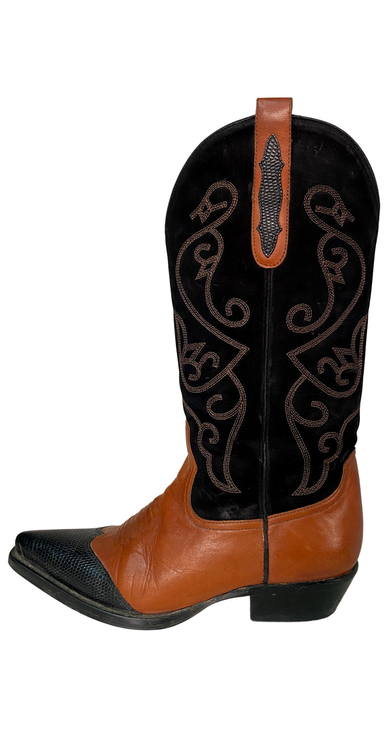 Botas Cowboy Café