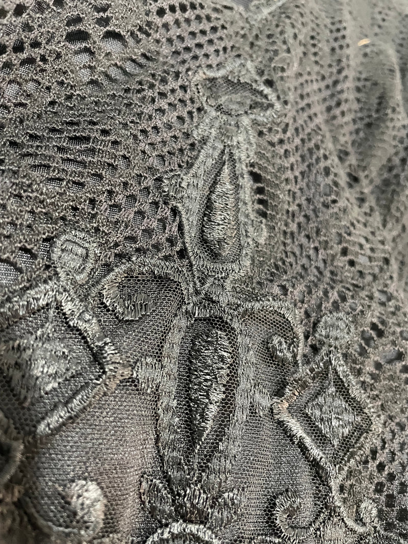 Vestido Encaje Negro