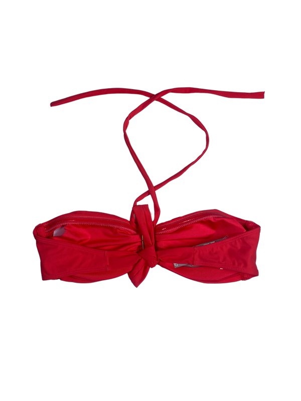 Top Strapless Detalle Dorado
