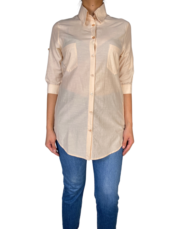 Blusa Larga Durazno
