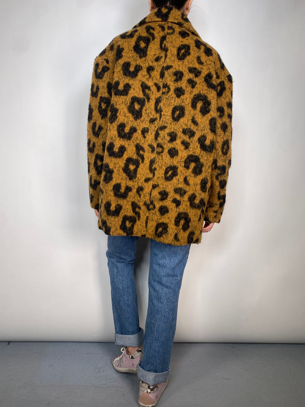 Abrigo Leopard Oversize