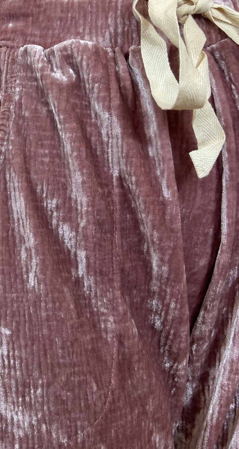 Jogger Velvet Rosa