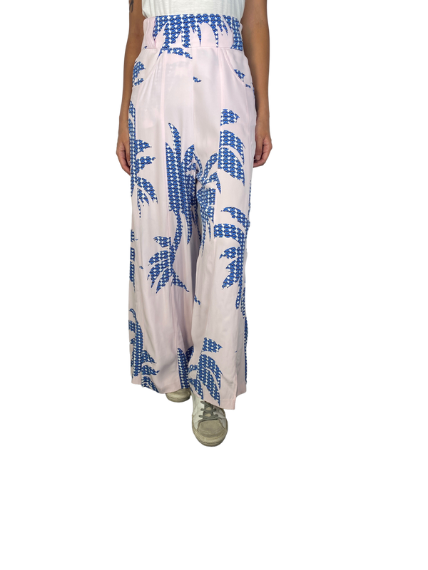 Pantalón Estampado Palazzo
