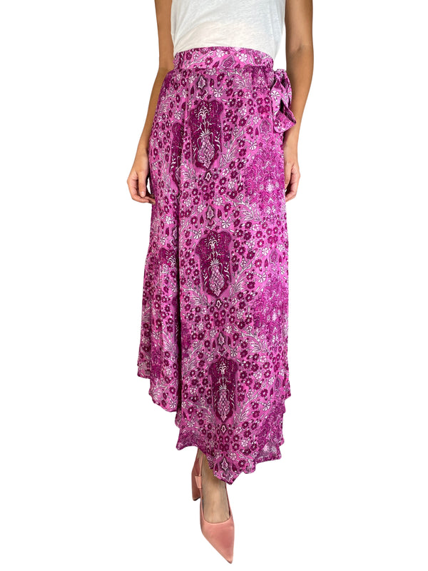 Falda Wrap Floreada