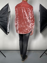 Blusa Velvet Rosado