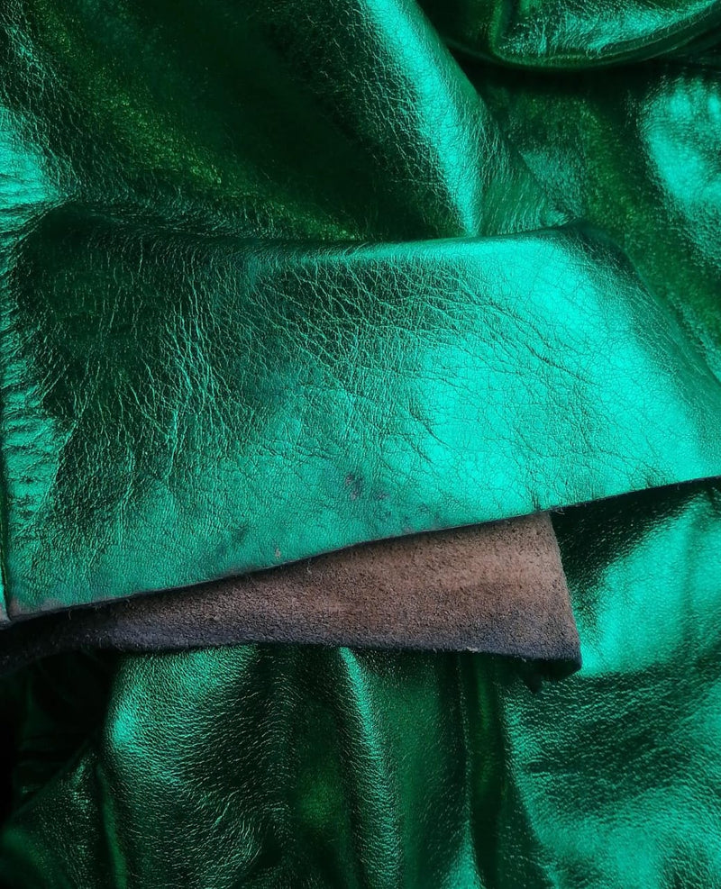 Pantalón Cuero Metalizado