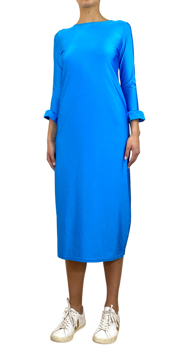 Vestido Azul Rey