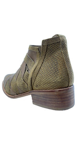 Botines Cafés Cuero