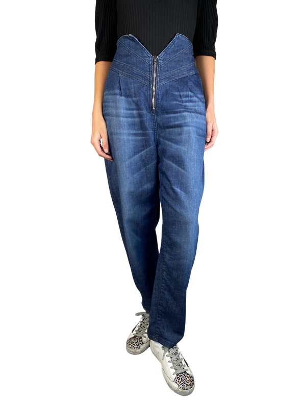 Jeans Tiro Alto