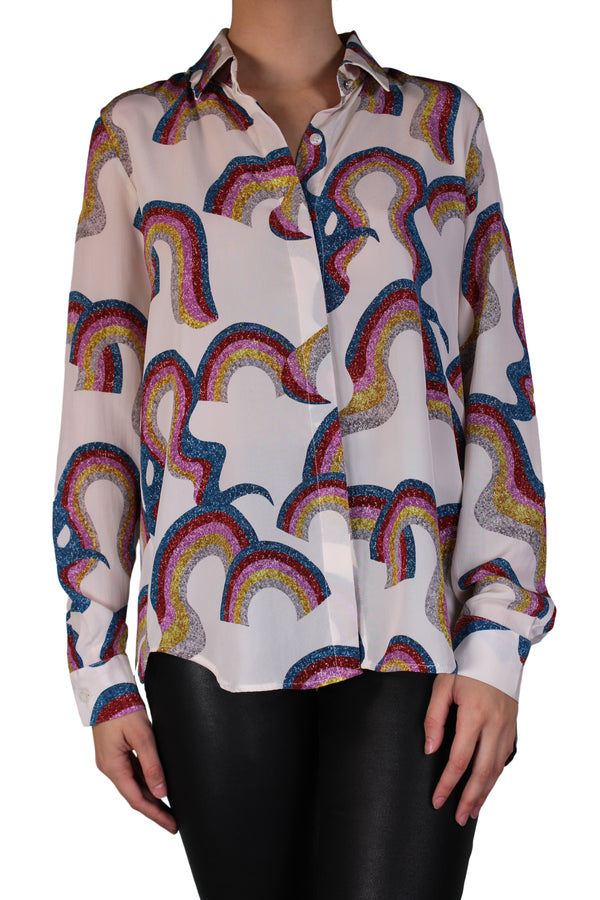 Blusa Seda Rainbow