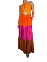 Vestido Halter Viscosa