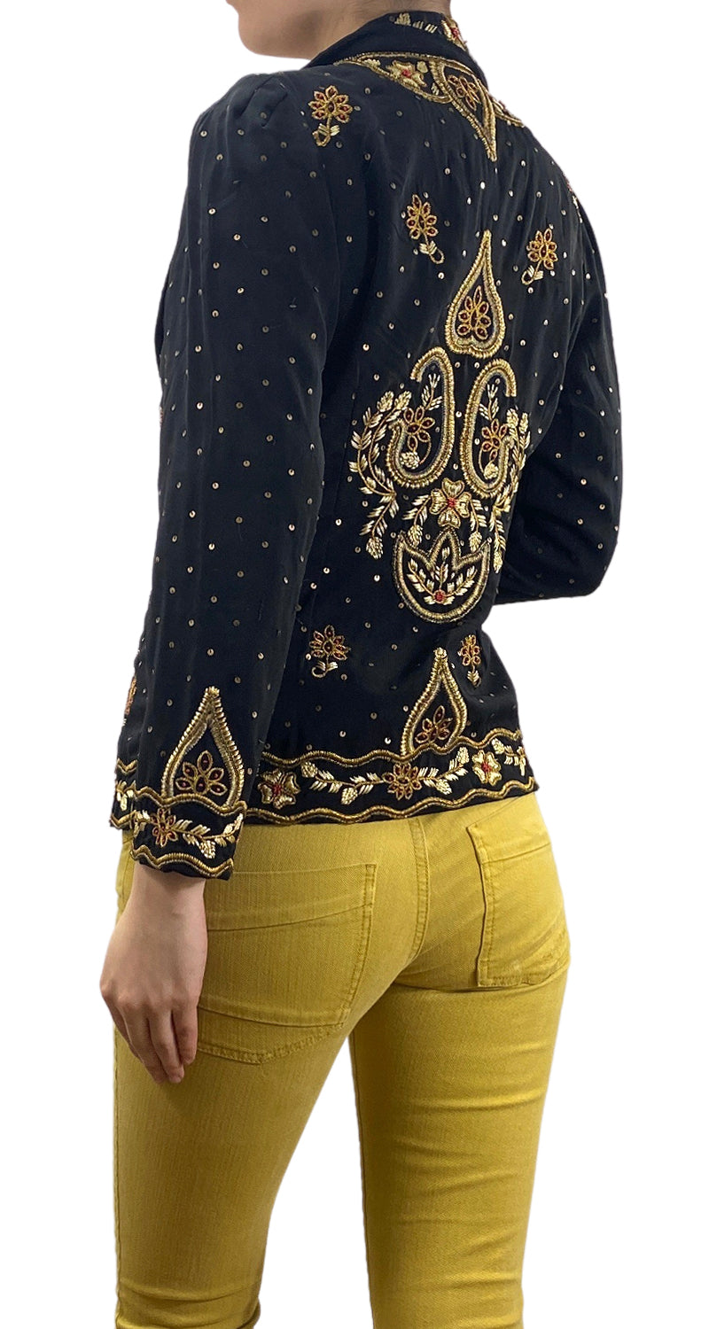 Chaqueta Negra Lentejuelas