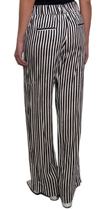 Pantalón Rayas Blanco y Negro