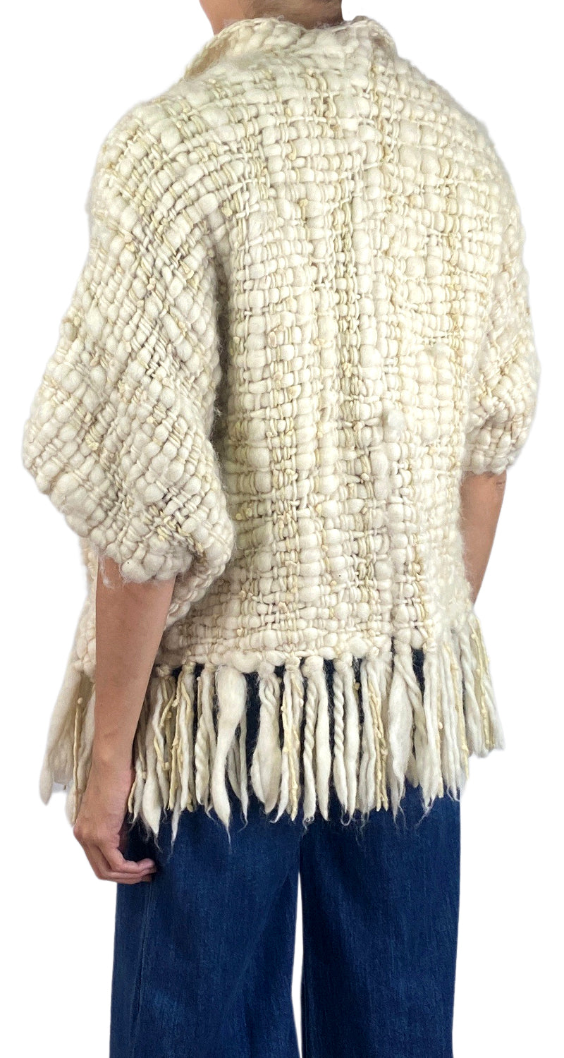 Poncho Beige