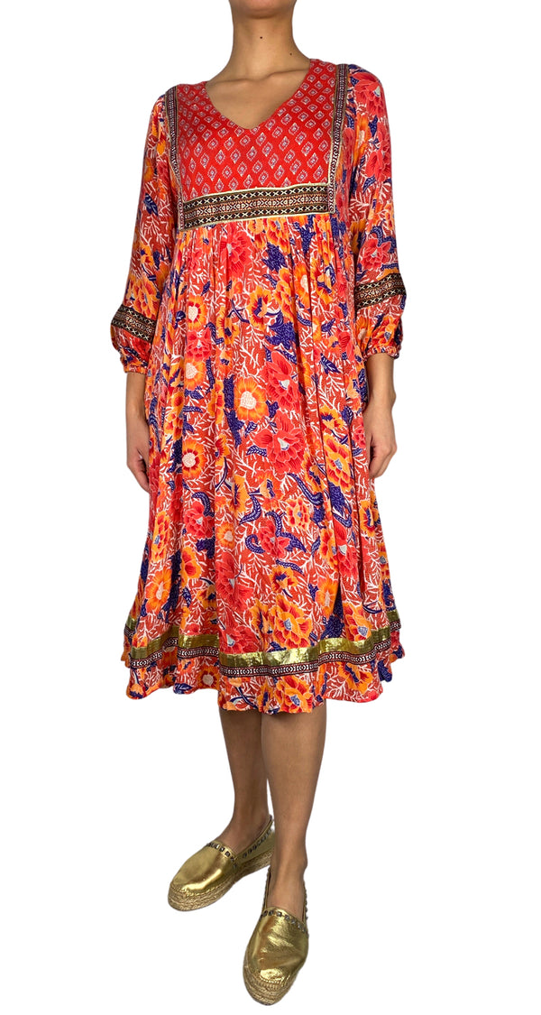 Vestido Estampado Flores