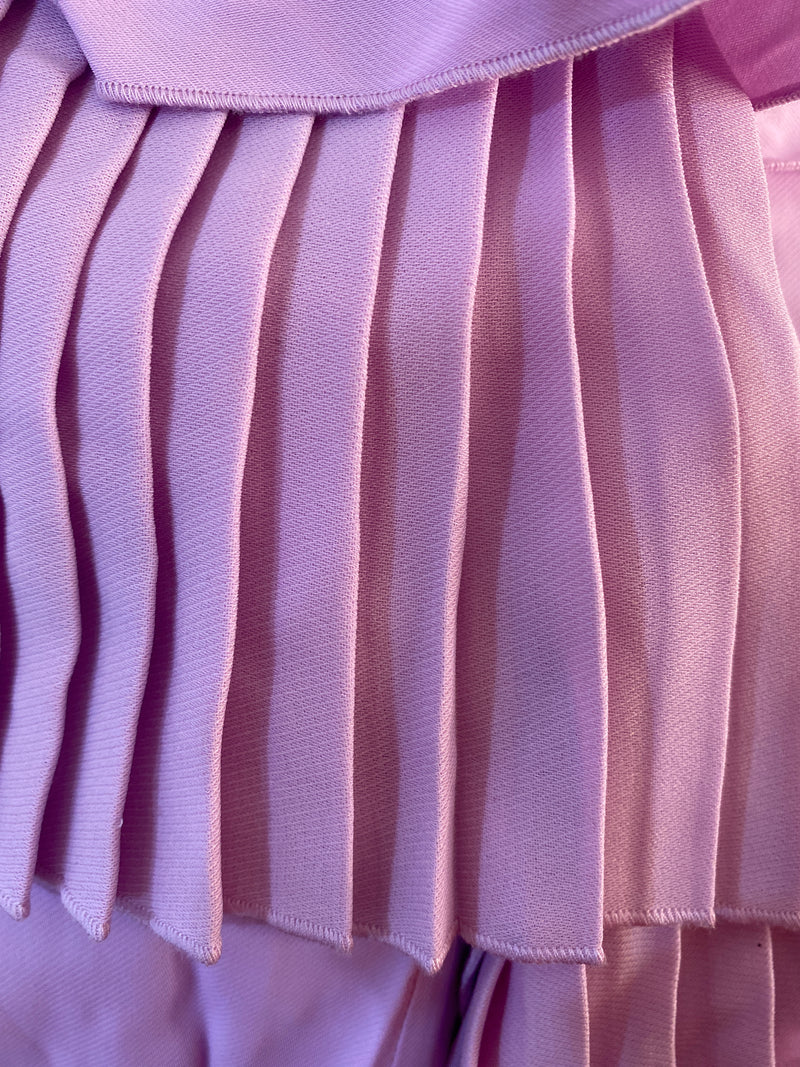 Blusa Rosada Plisada