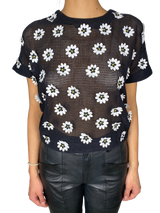 Polera Tejida Flores