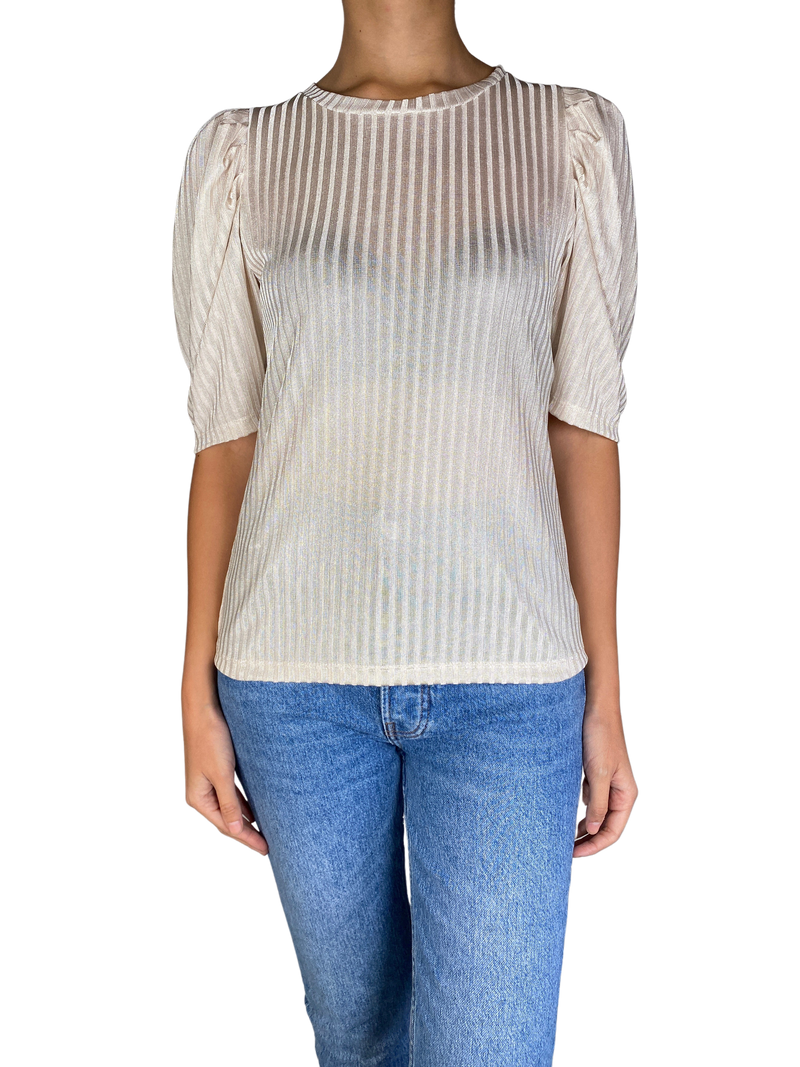 Polera Champagne