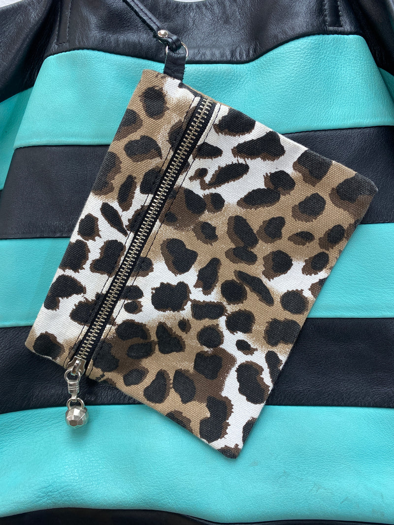 Bolso Rayas Turquesa