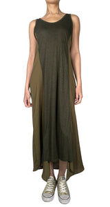Vestido Verde Cut Out