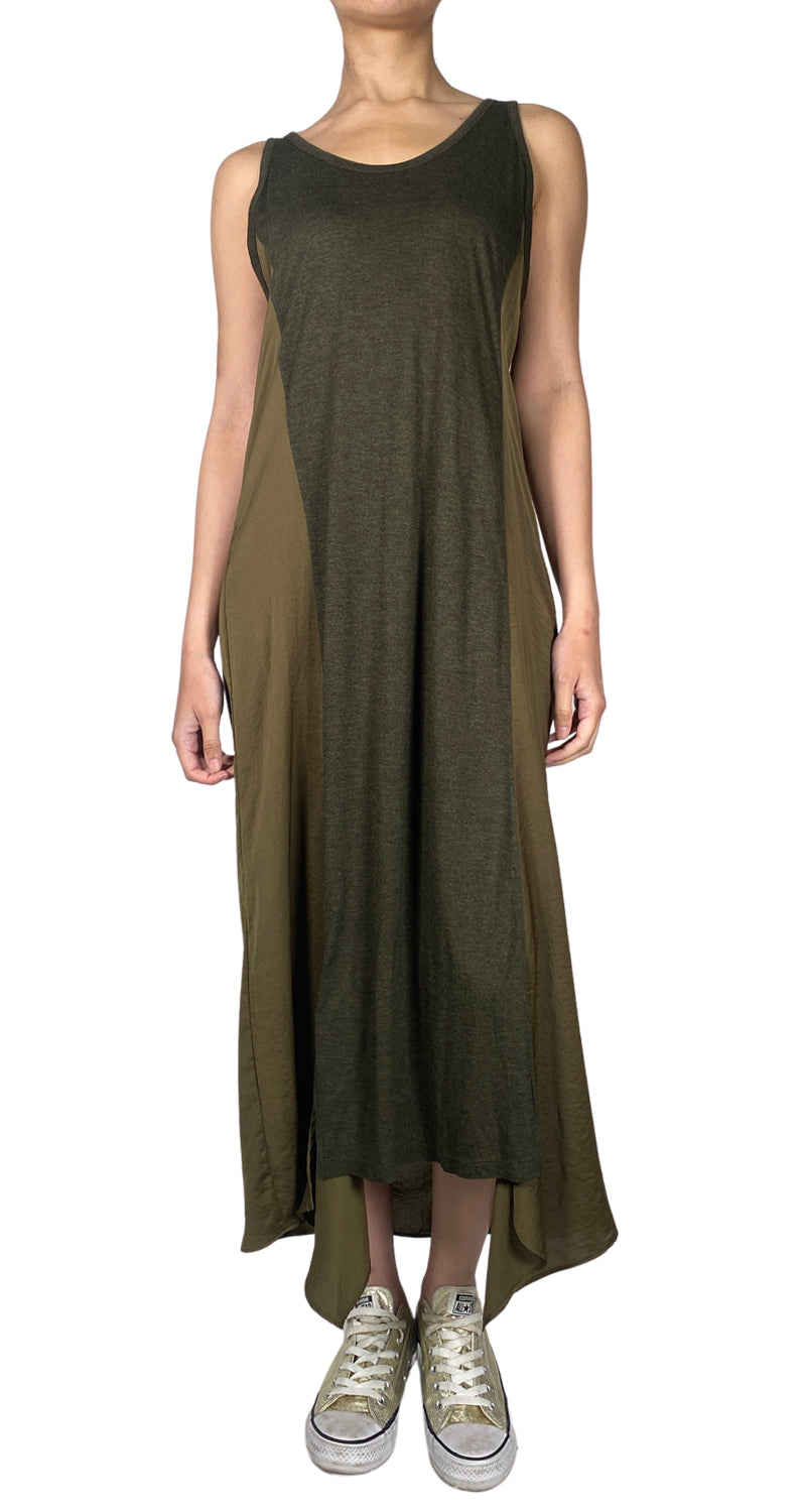 Vestido Verde Cut Out