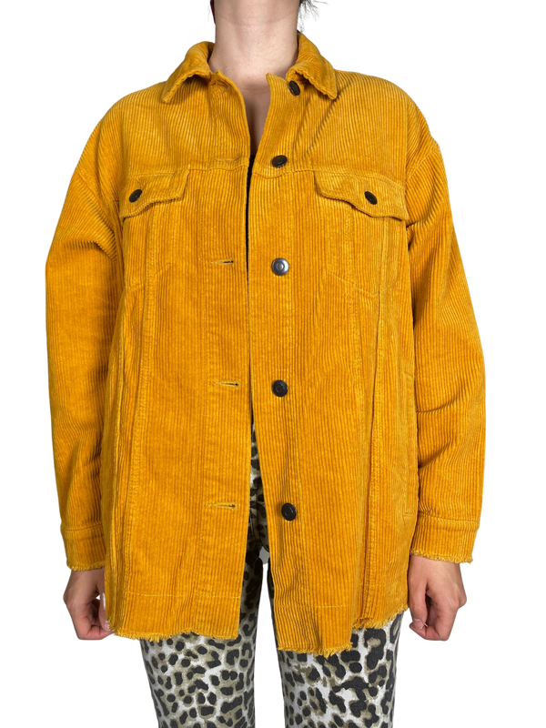 Chaqueta Cotelé Amarilla