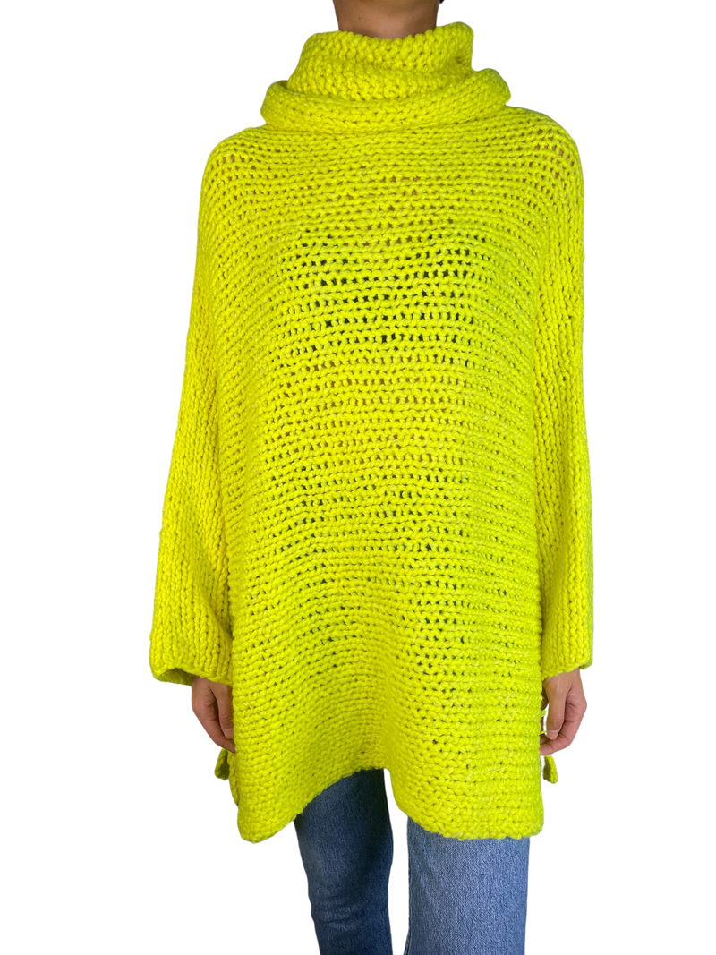 Sweater Tejido Amarillo