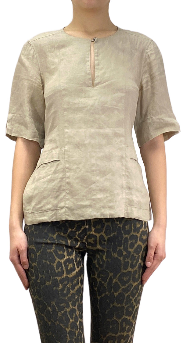 Blusa Lino Beige