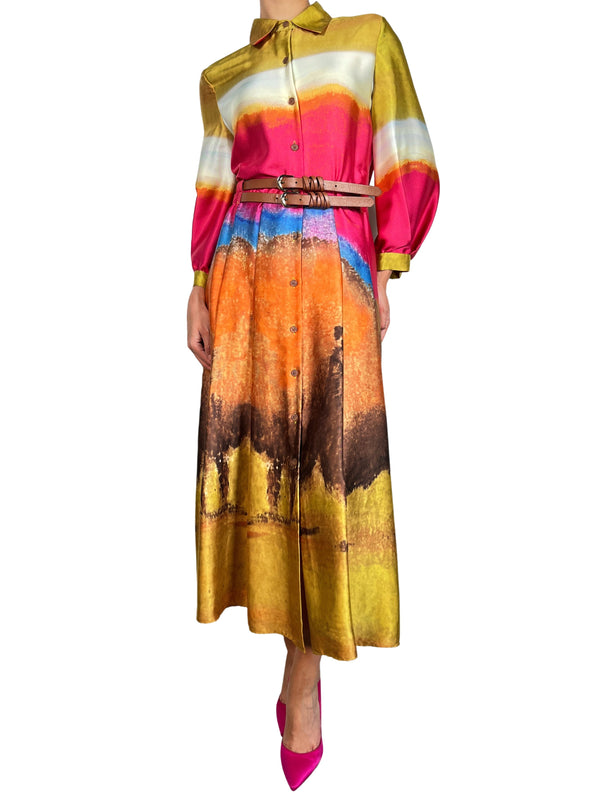 Vestido Camisero Twill