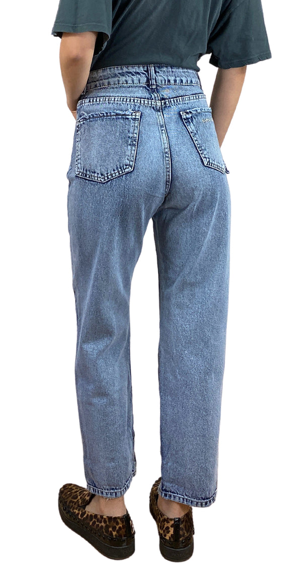 Pantalón Denim Doble