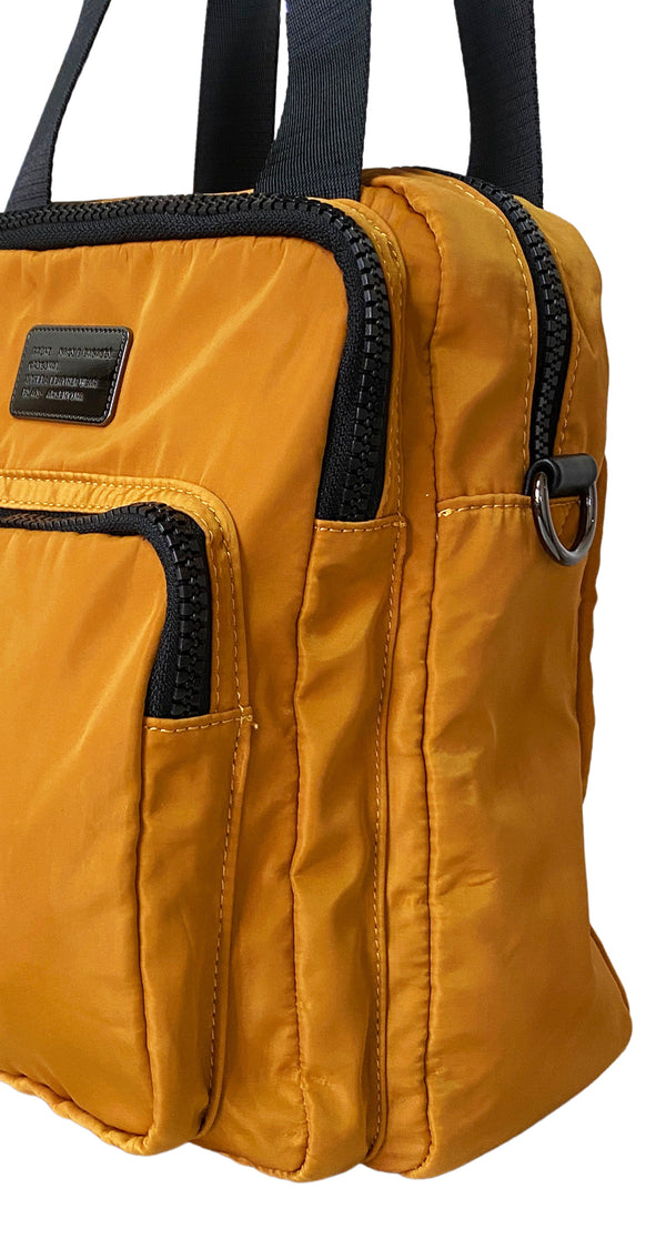 Mochila Nylon Mostaza