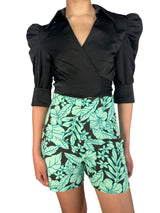 Blusa Satina Daniela Bustamante Para Basement