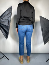 Blusa Negra Seda