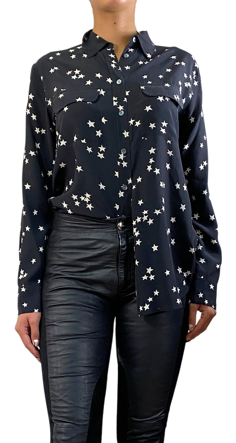 Blusa Seda Estrellas