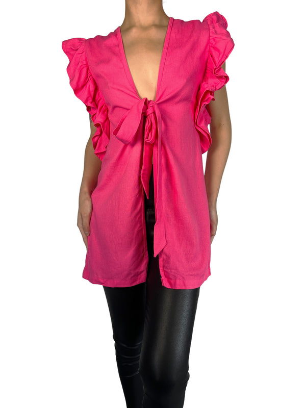 X SANTINO - Blusa Wrap @cataizcue