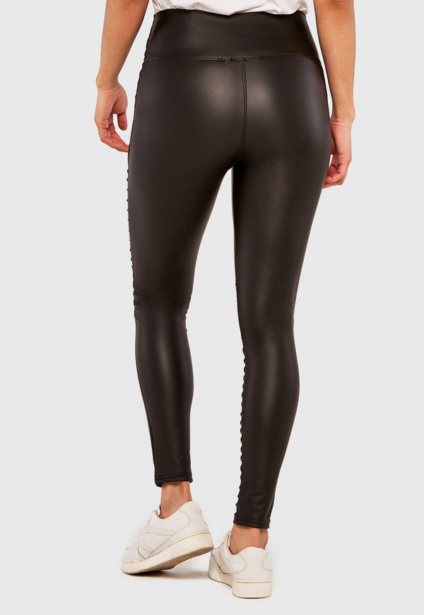 Calza Apricot Negro - Calce Ajustado