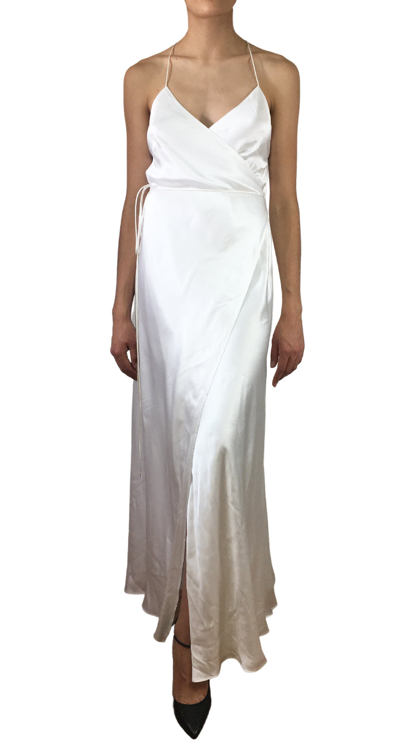 Vestido Blanco Seda
