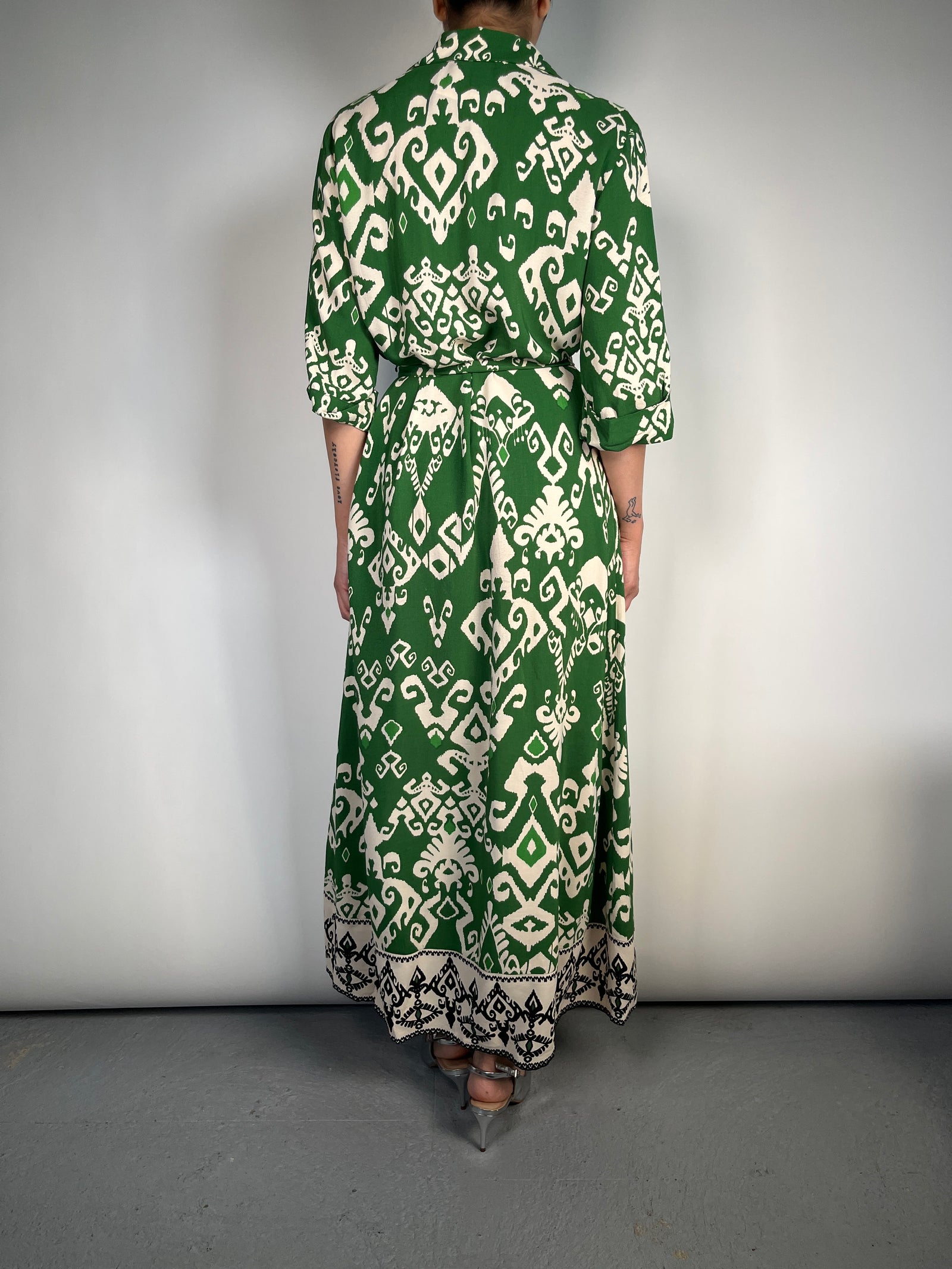 Vestido Camisero Viscosa ZARA – Market People