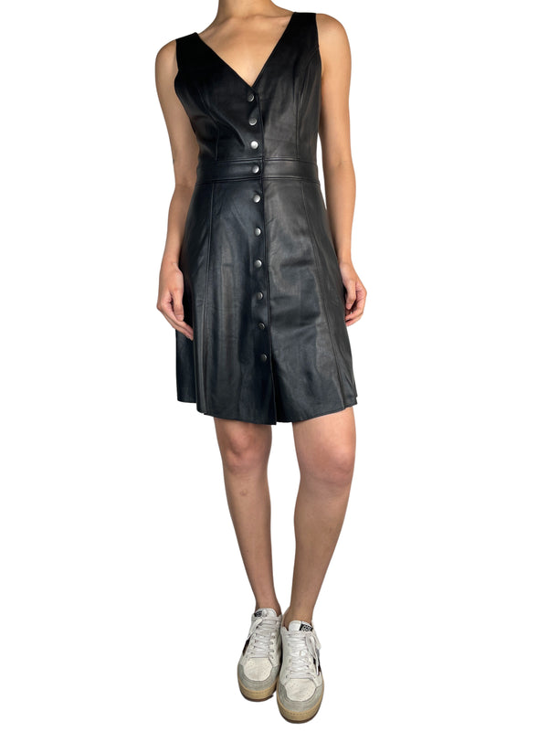 Vestido Cuero Vegano