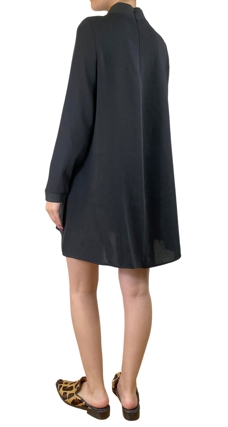 Vestido Mini Manga Larga