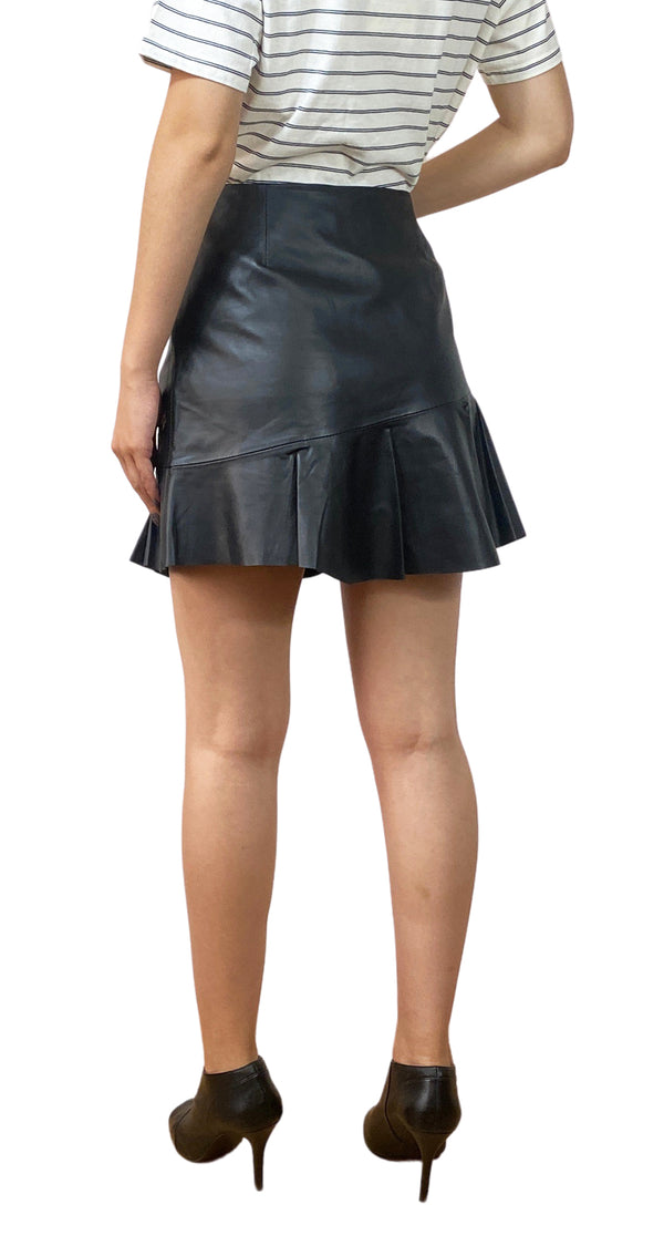 Falda Hadid Cuero