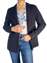 Blazer Rayas Lana