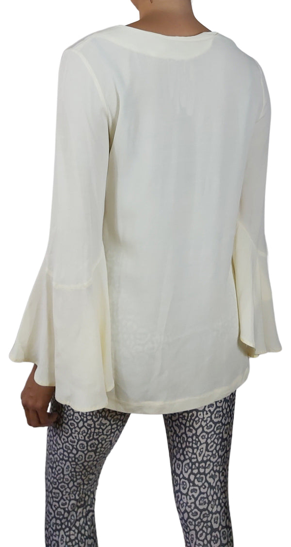 Blusa Blanca Escote