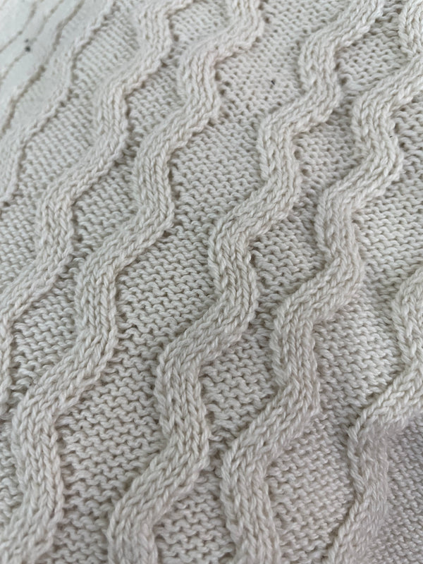 Sweater Blanco Tejido