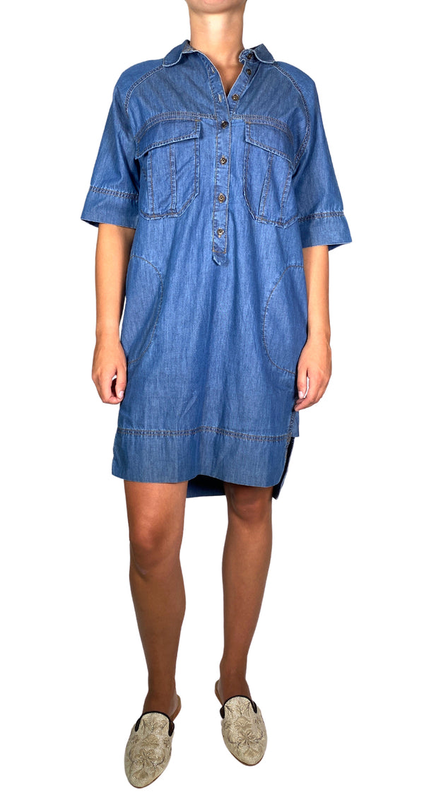 Vestido Denim Azul