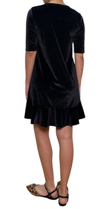 Vestido Velvet Negro