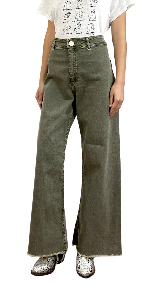 Jeans Denim Verde