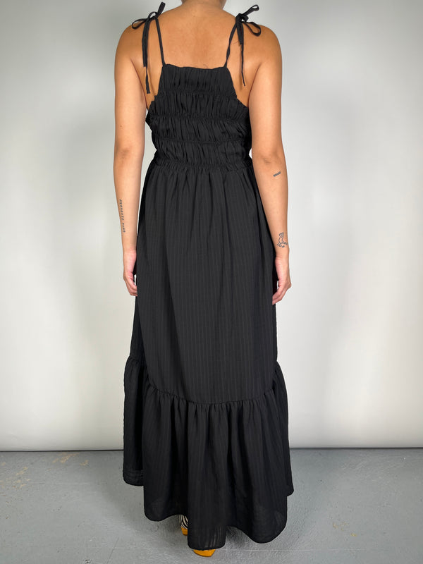 Vestido Maxi Fruncido