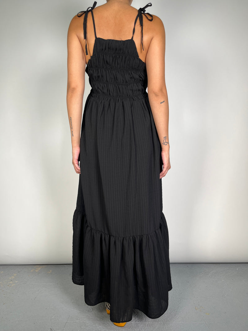 Vestido Maxi Fruncido