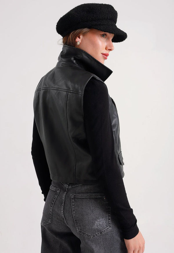 Chaqueta Jacqueline de Yong Negro - Calce Regular